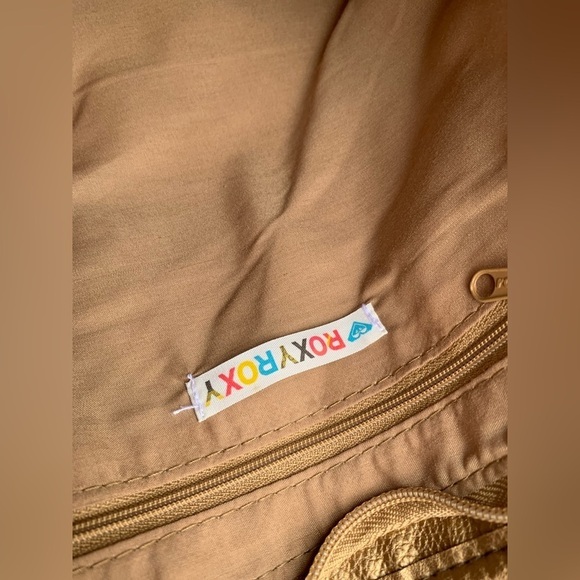 Roxy Purse metallic bronze Y2k‎ bag spring summer tassel braided - Picture 9 of 9